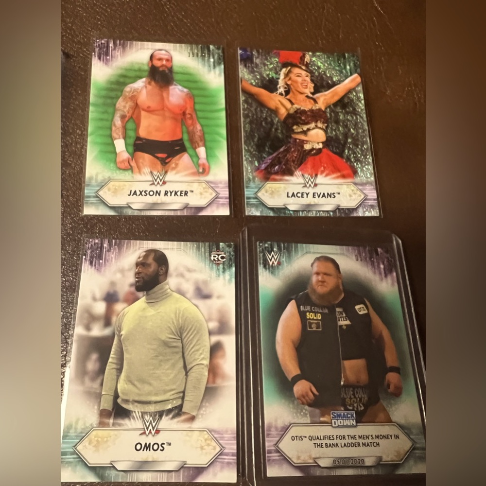 Wrestling wwe cards